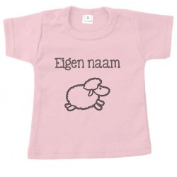 kort shirt roze eigennaam1